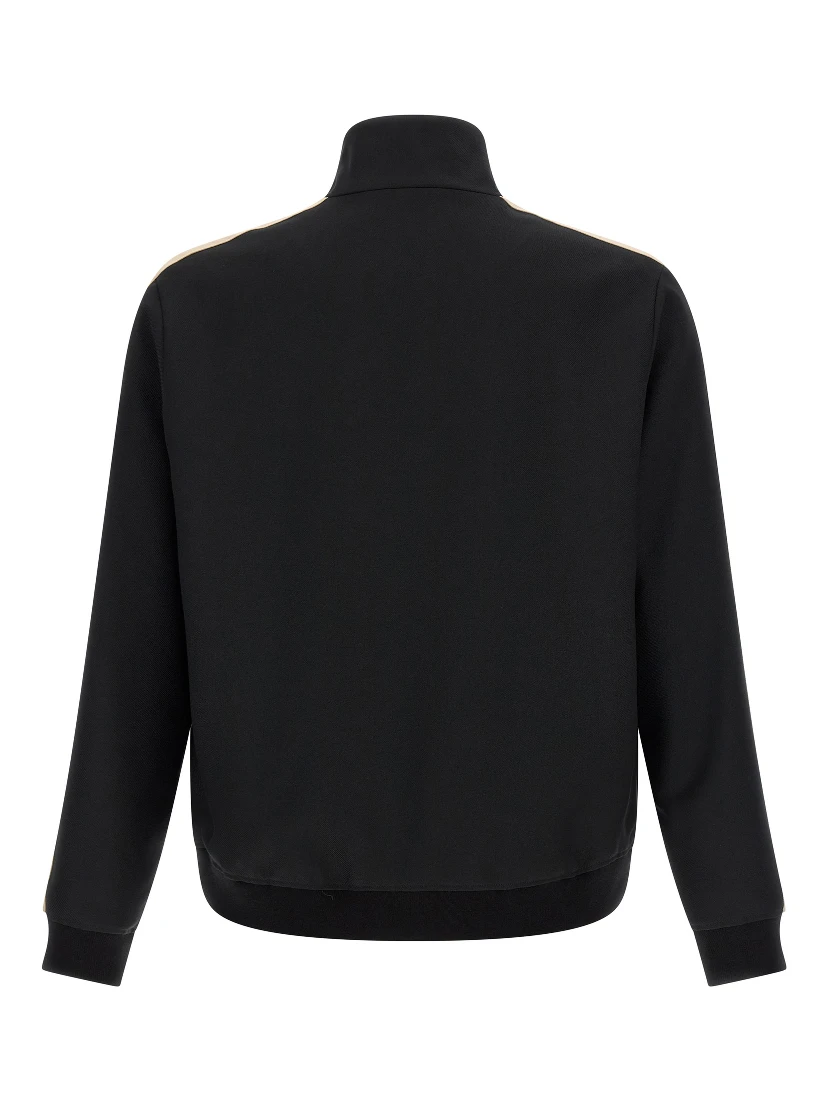 Black Polyester Sweatshirt