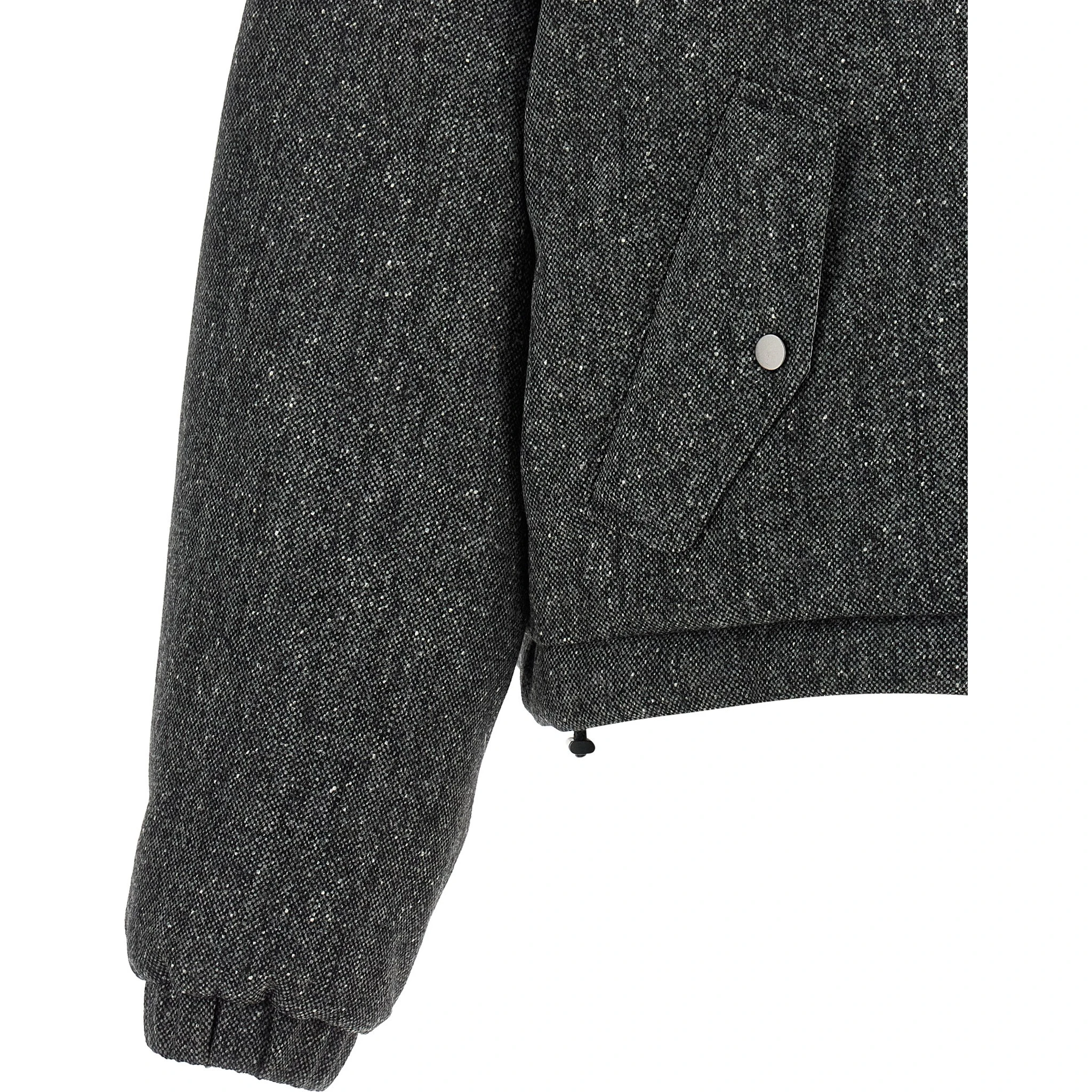 Gray Virgin Wool Jacket