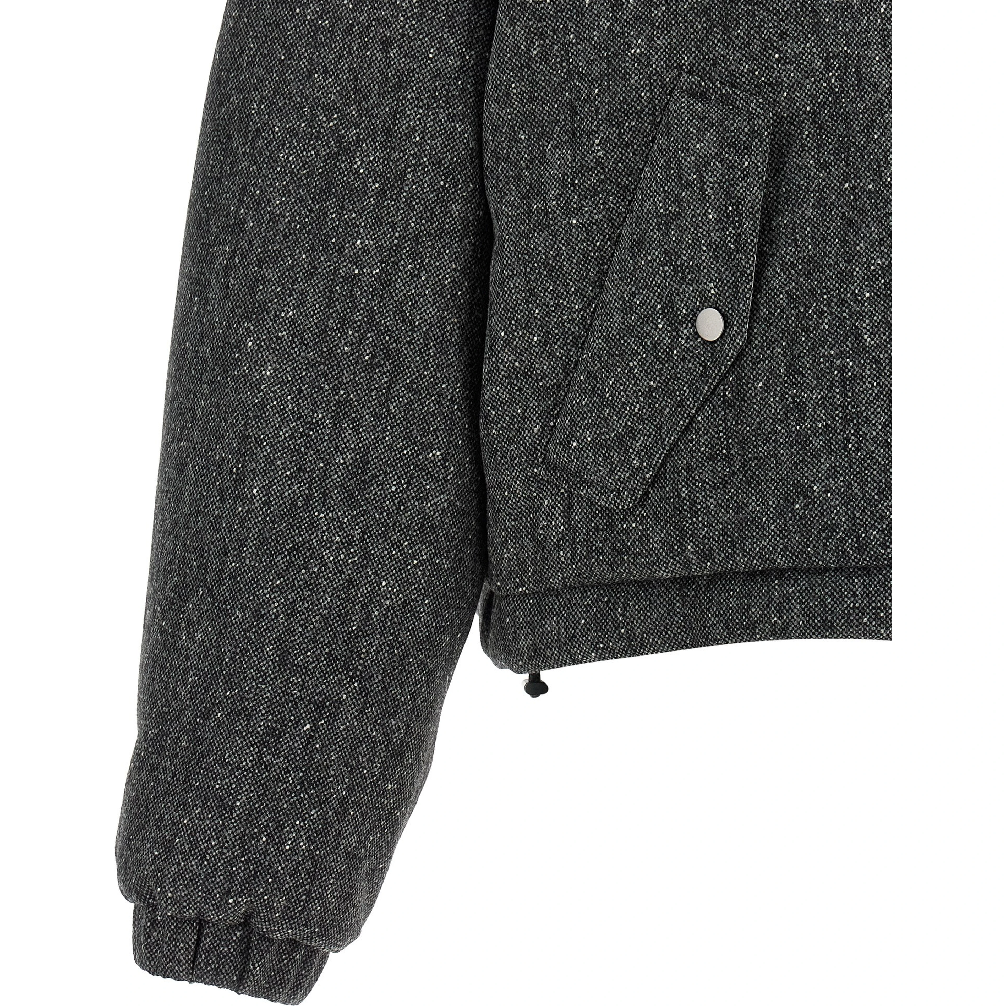 Gray Virgin Wool Jacket