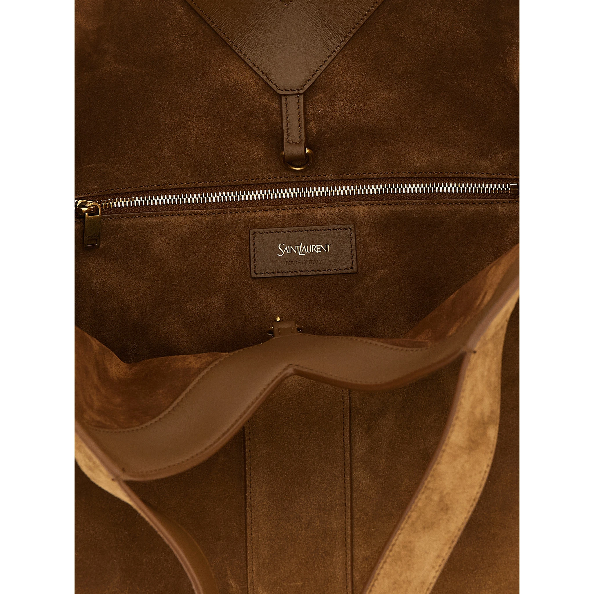 Brown Calfskin Tote Bag