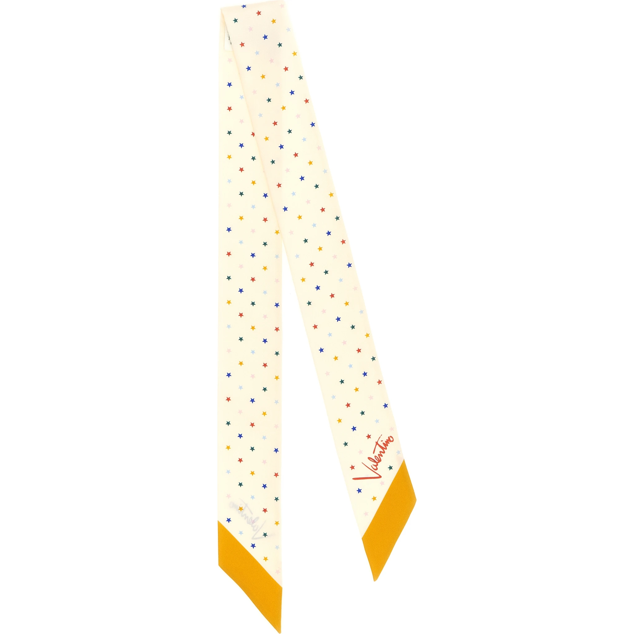 Multicolor Silk Foulard
