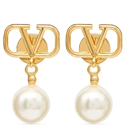 Gold Brass Earrings