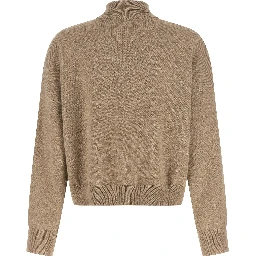 Beige Cashmere Cardigan