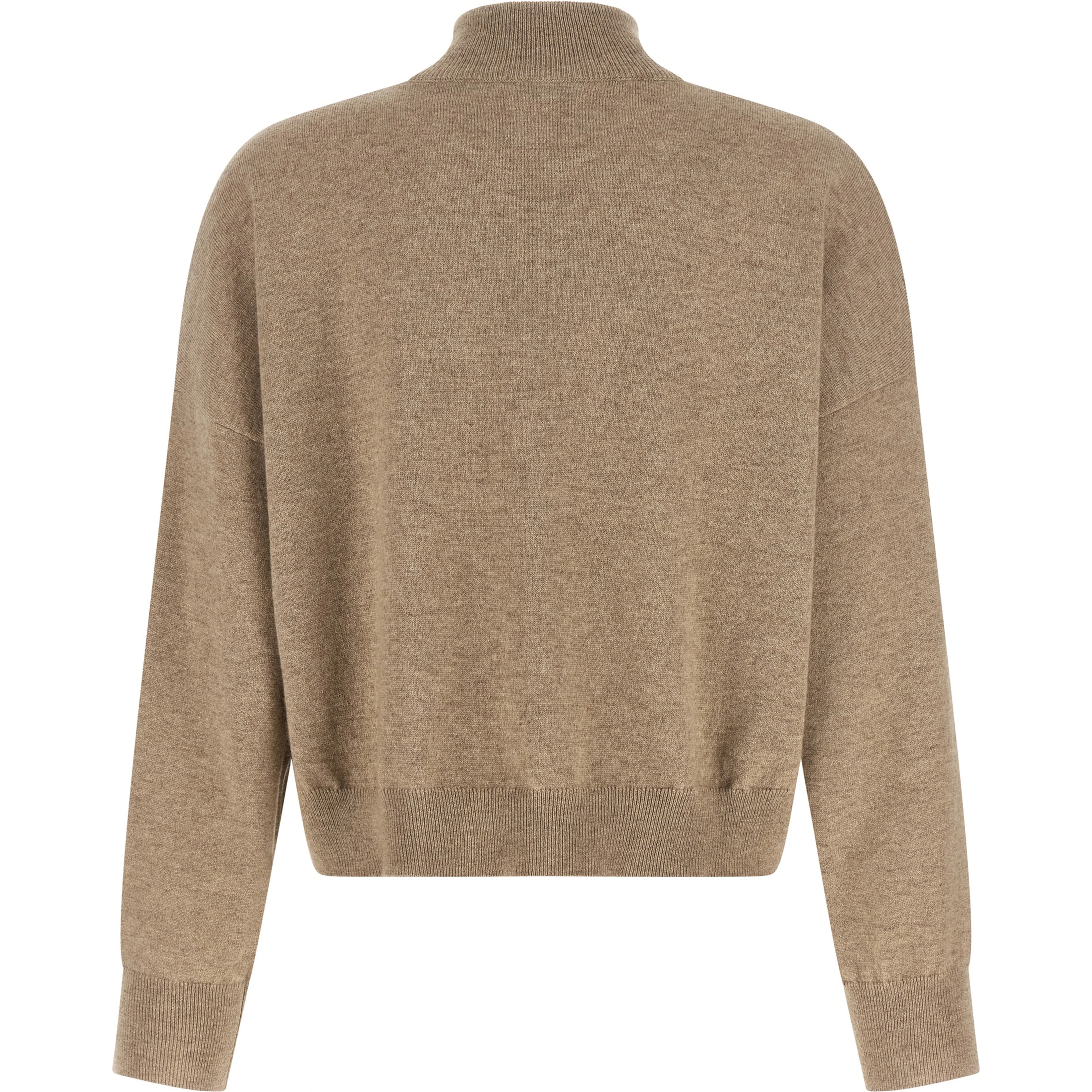 Beige Cashmere Cardigan