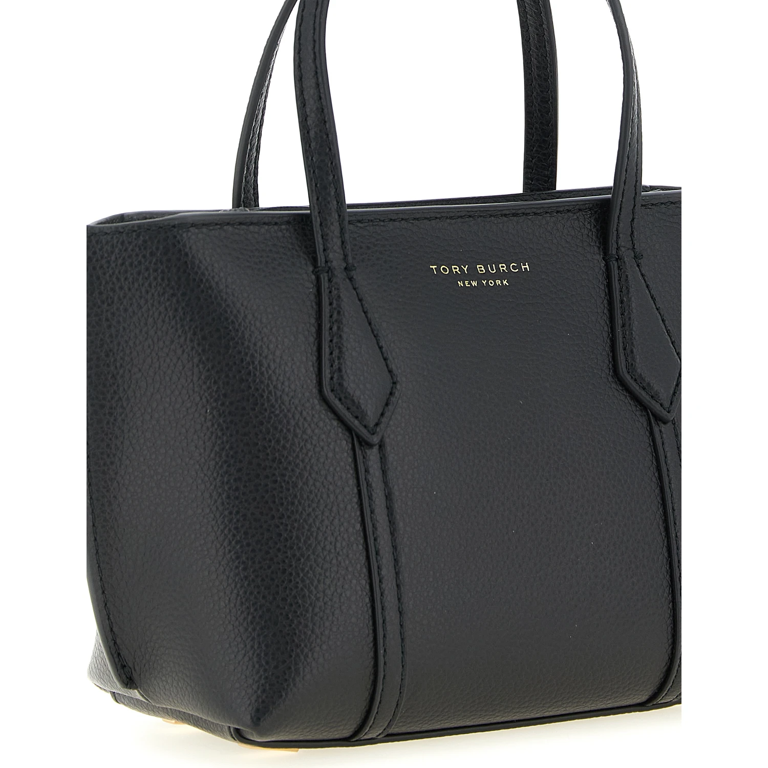 Black Cowhide Handbag
