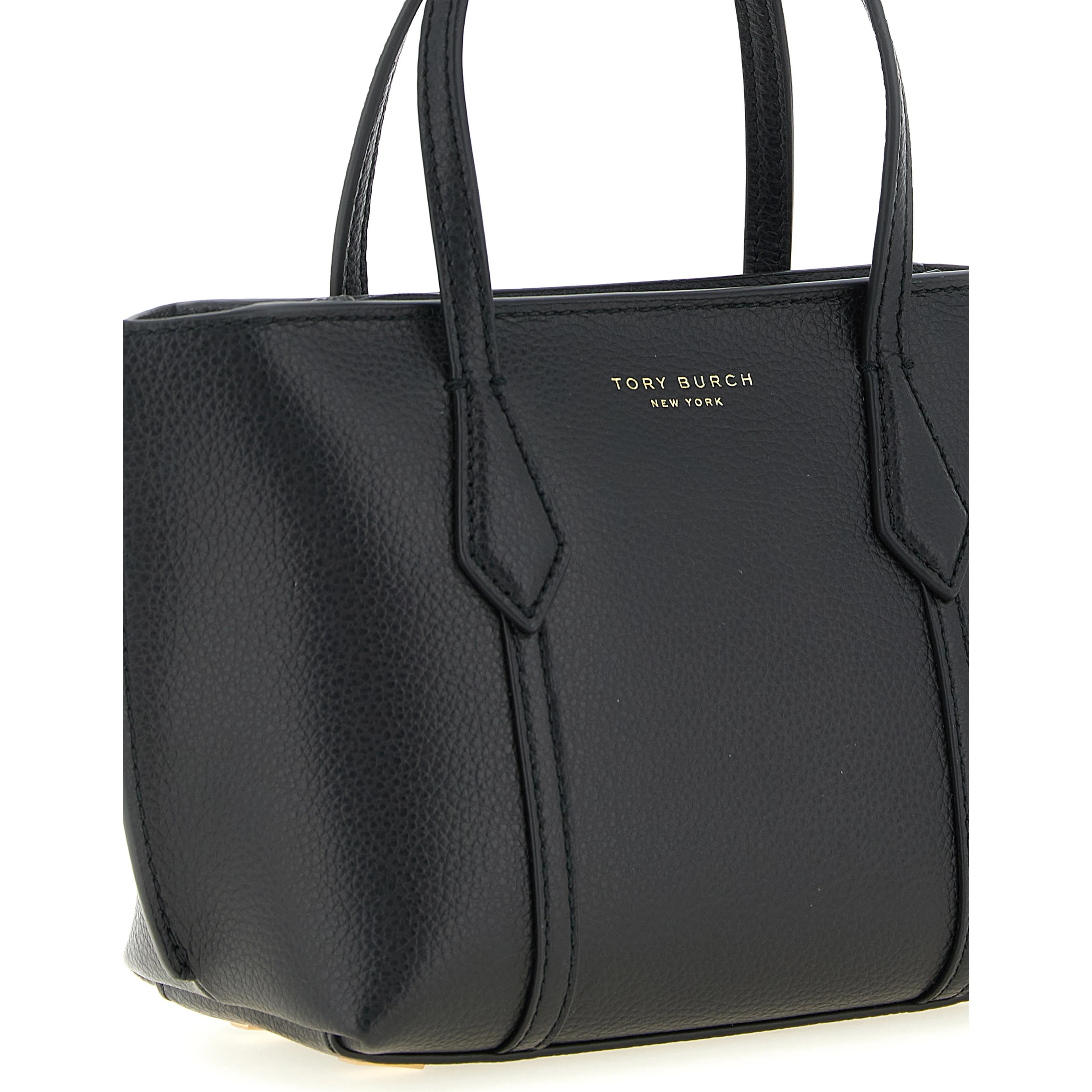 Black Cowhide Handbag