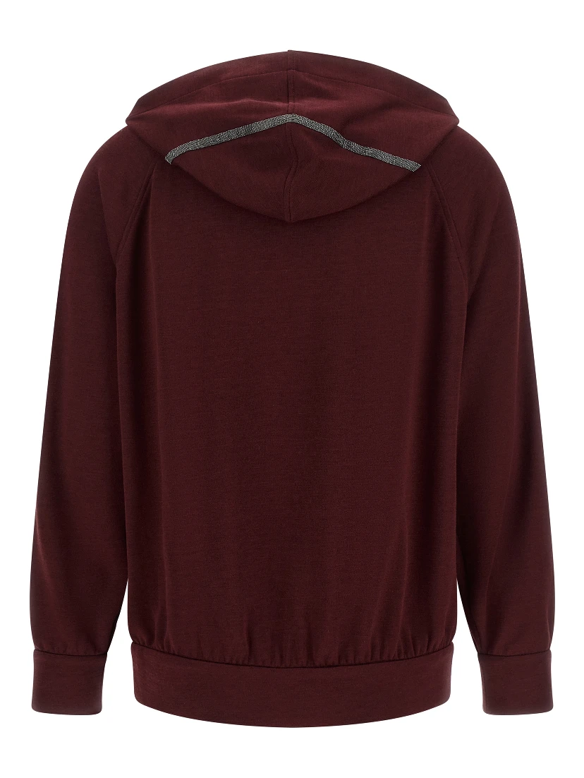 Bordeaux Cotton Sweatshirt