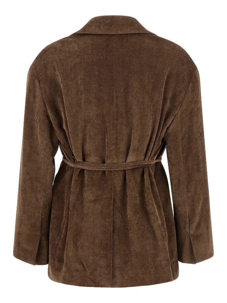 Brown Viscose Blazer alternative