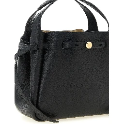 Black Cowhide Handbag