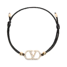 Black Polyester Bracelet