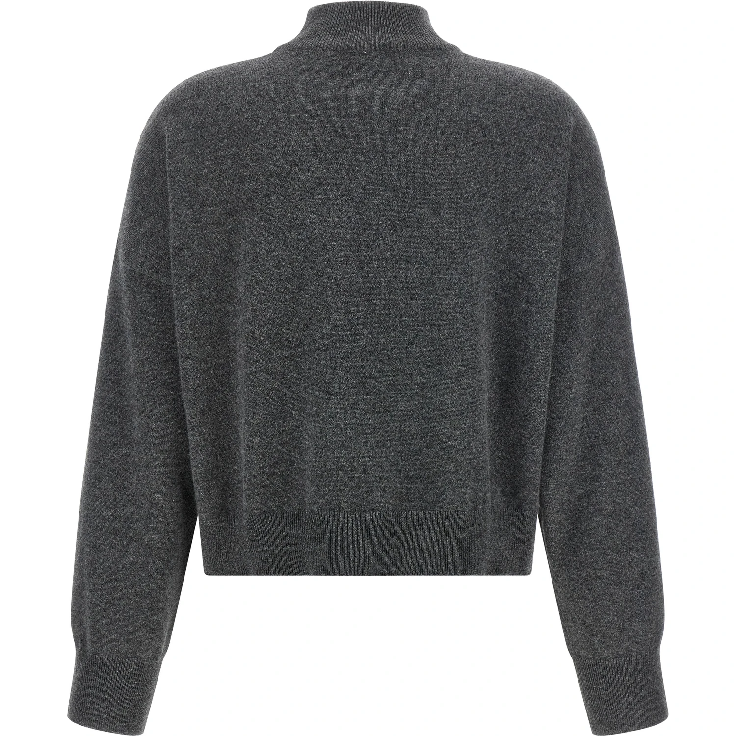 Gray Cashmere Cardigan