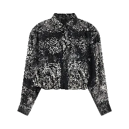 Black Silk Blouse