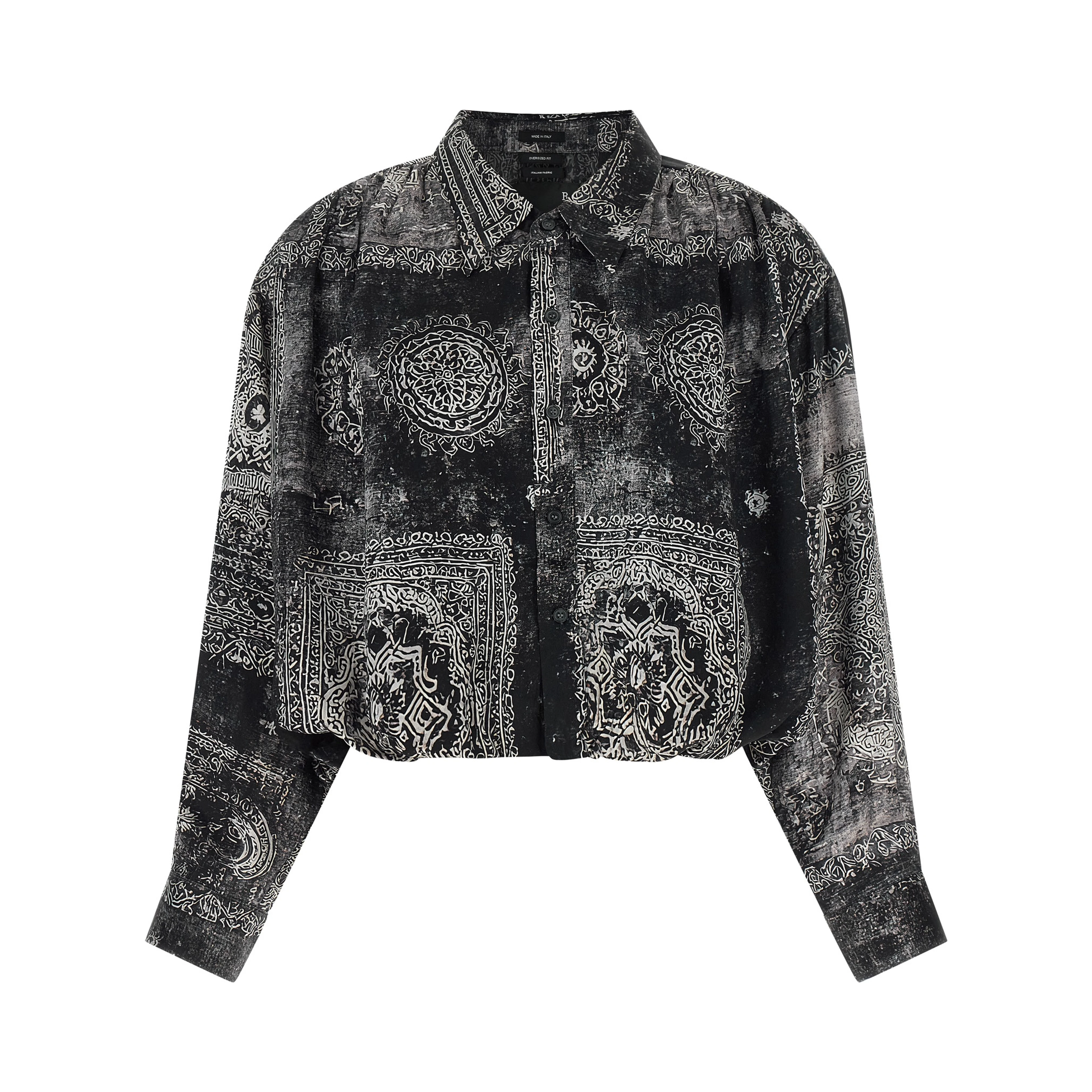 Black Silk Blouse
