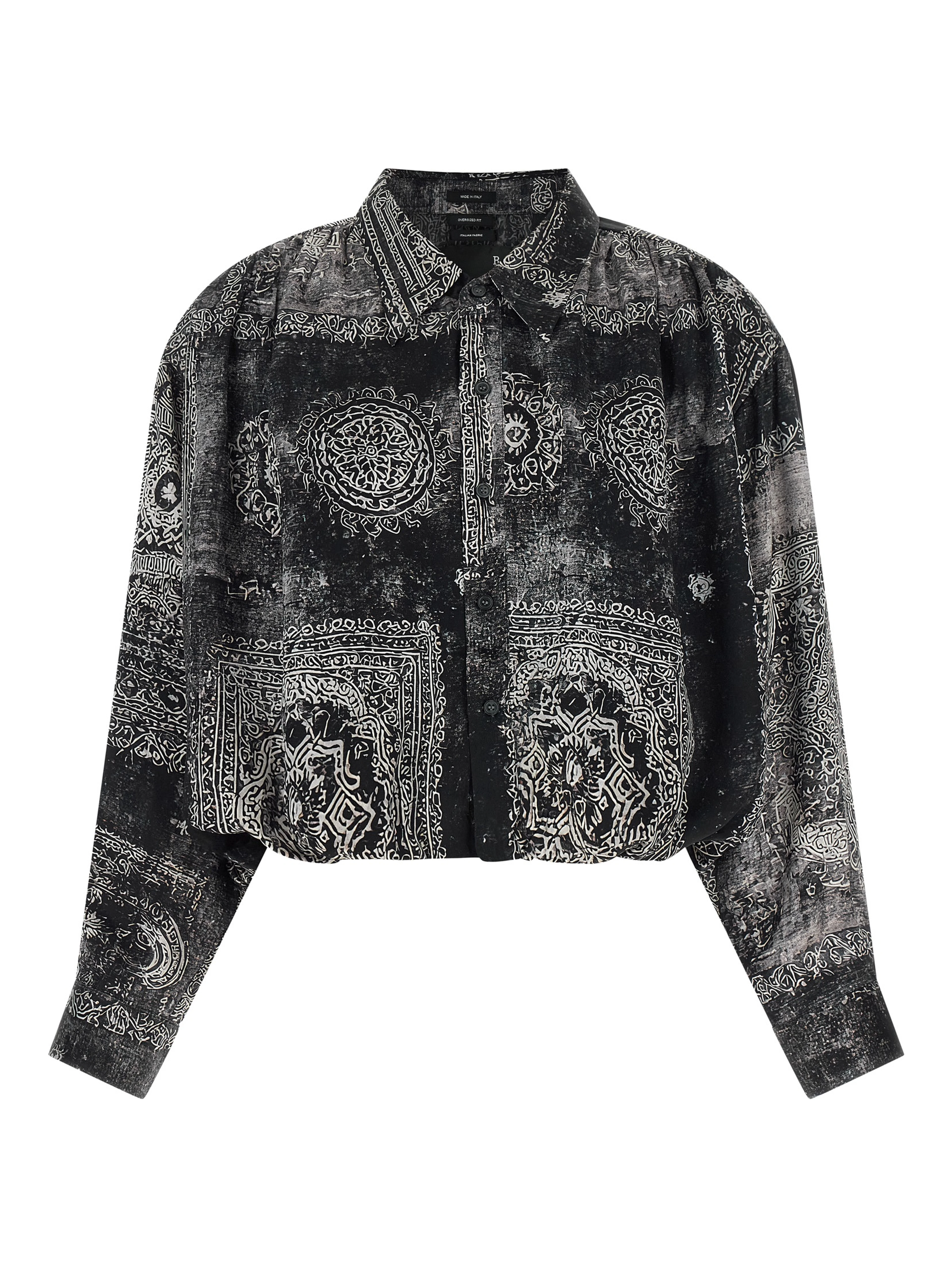 Black Silk Blouse