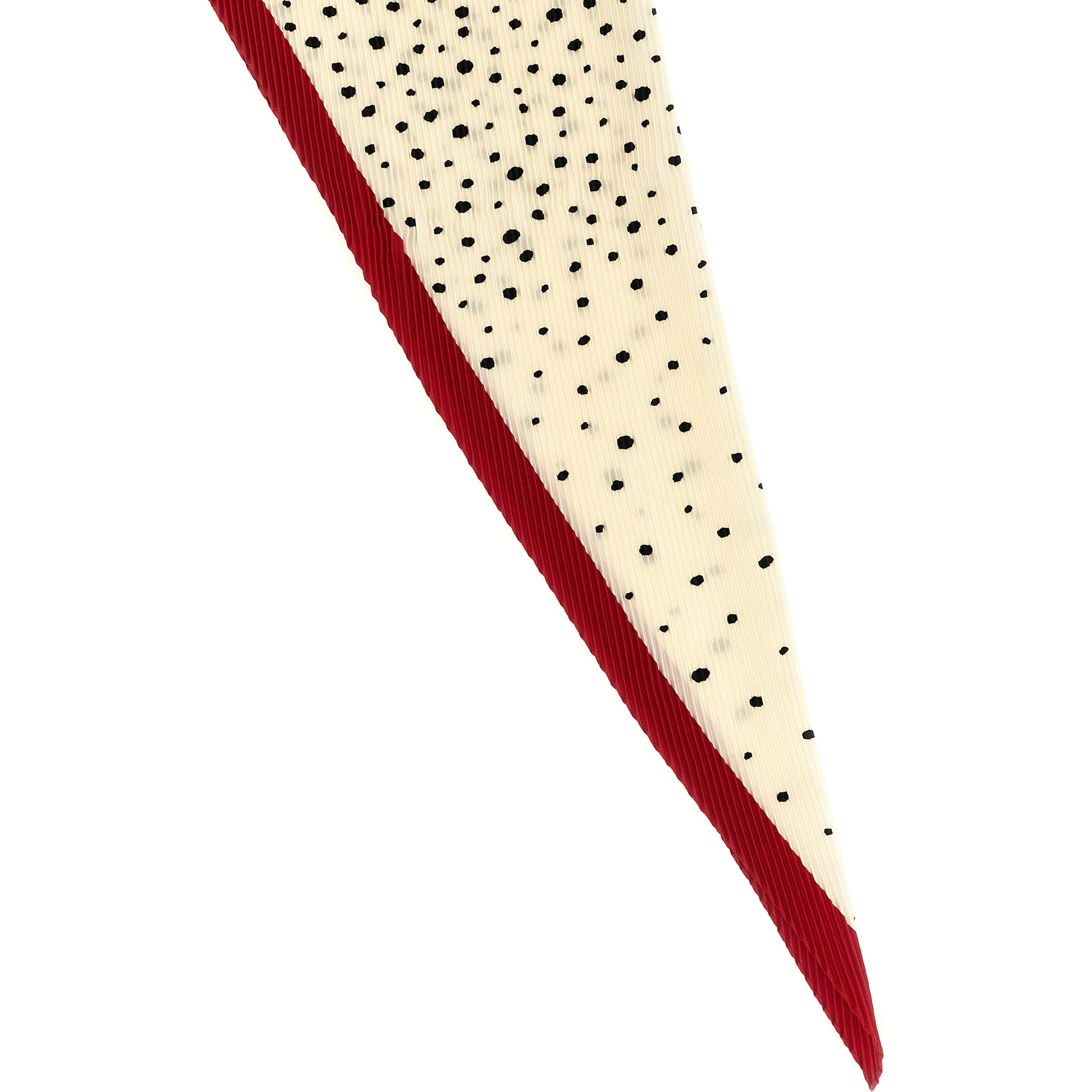 Bicolor Silk Scarf