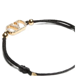 Black Polyester Bracelet