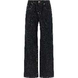 Blue Cotton Jeans Denim