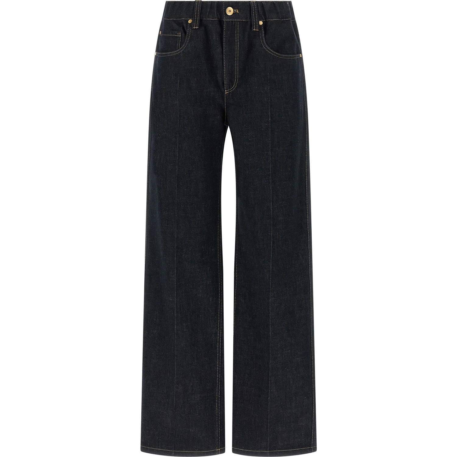 Blue Cotton Jeans Denim