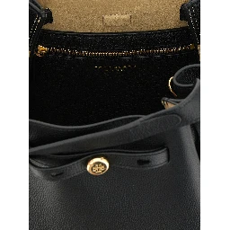 Black Cowhide Handbag