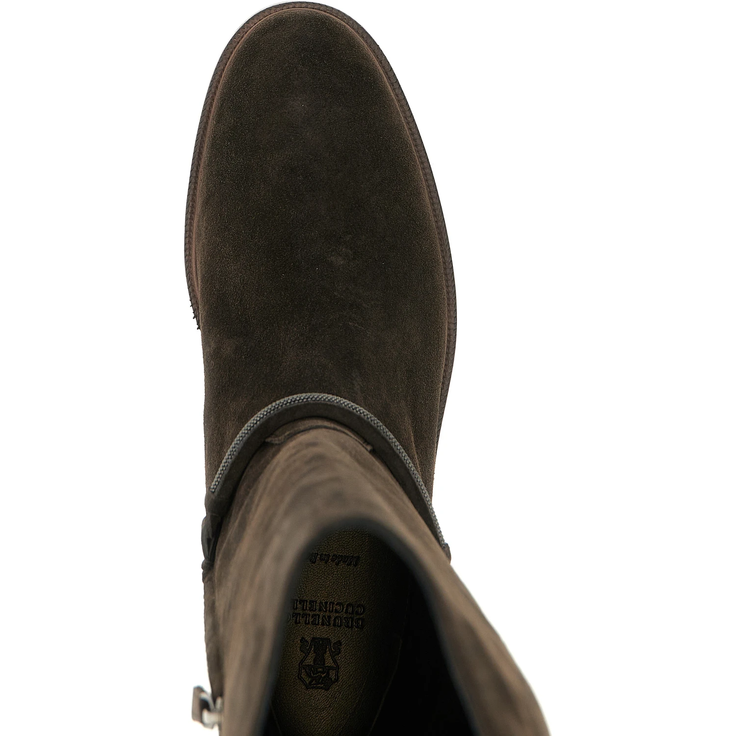 Black Calfskin Over The Knee
