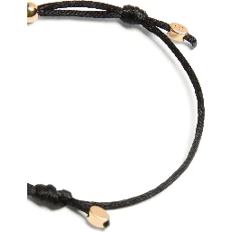 Black Polyester Bracelet