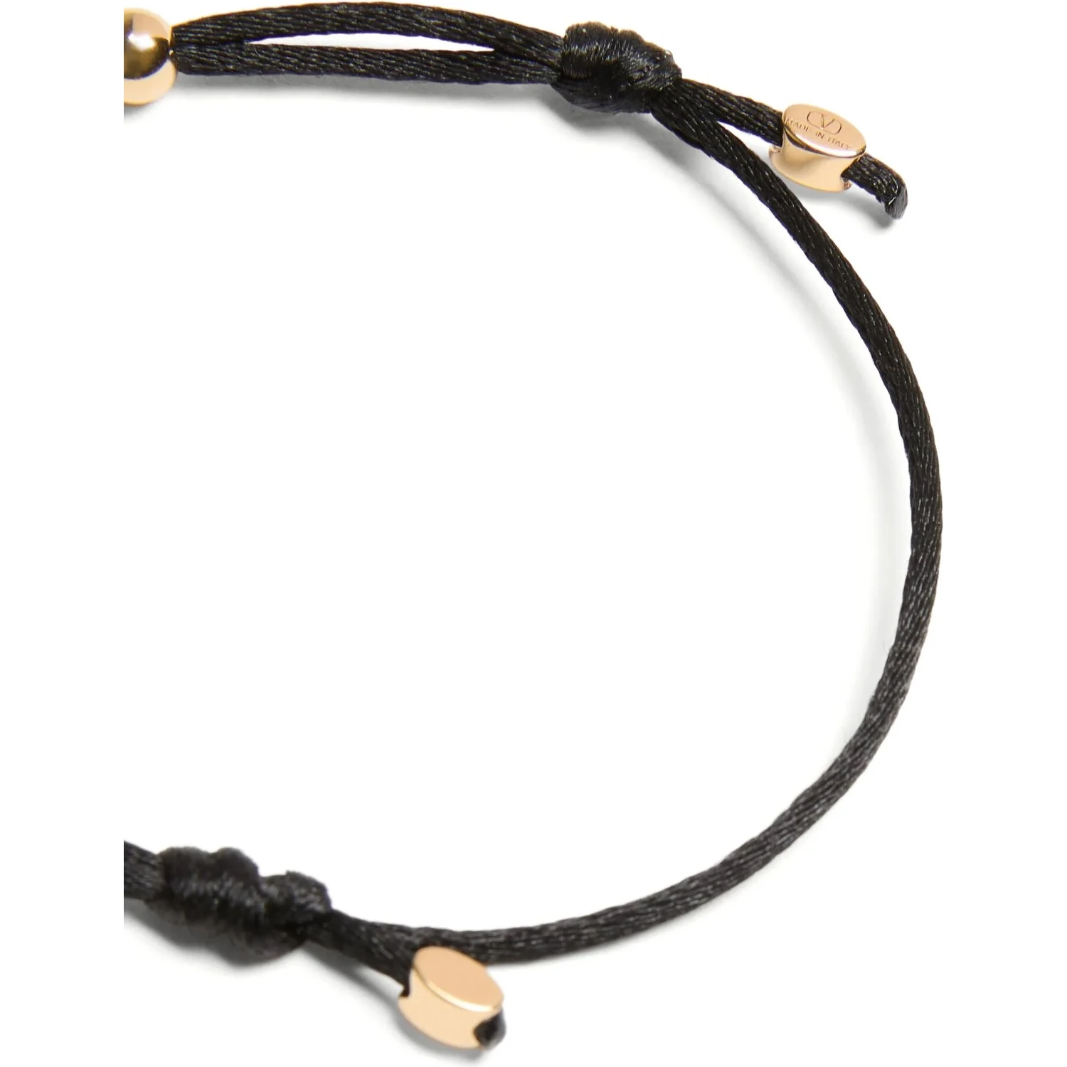 Black Polyester Bracelet