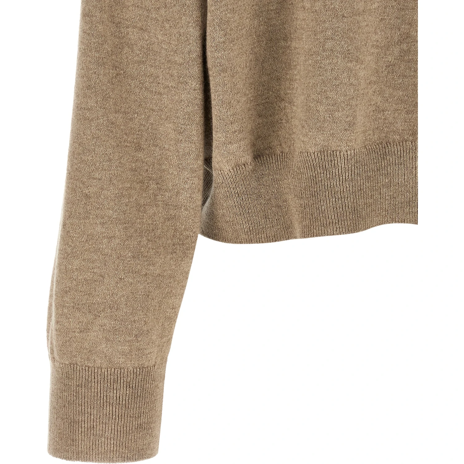 Beige Cashmere Cardigan