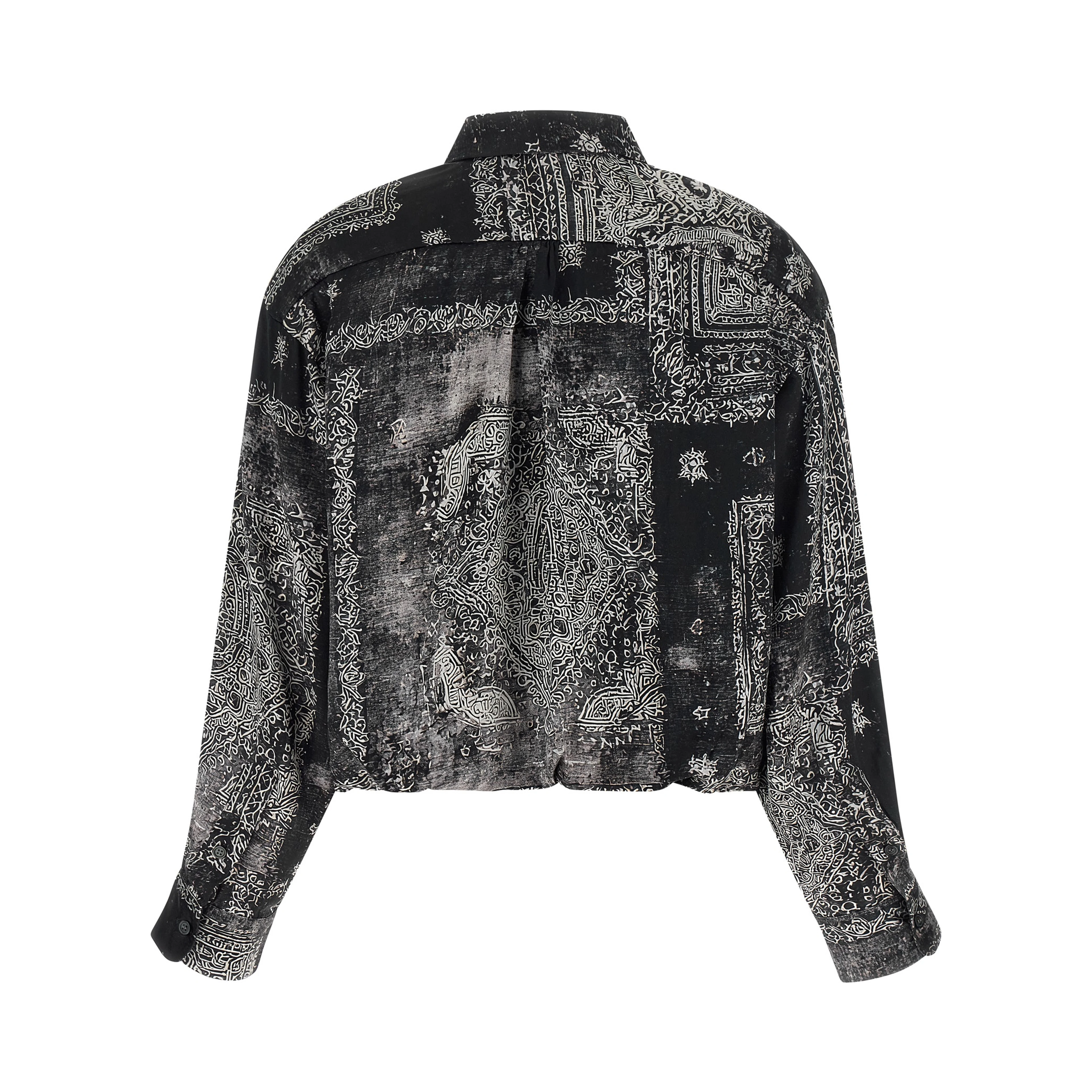 Black Silk Blouse