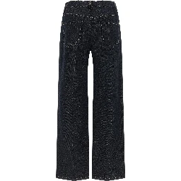 Blue Cotton Jeans Denim