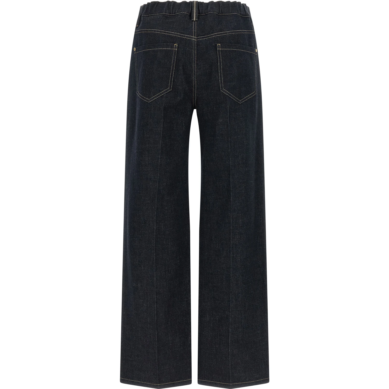 Blue Cotton Jeans Denim