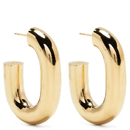 Gold Brass Earrings