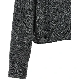 Gray Cashmere Cardigan