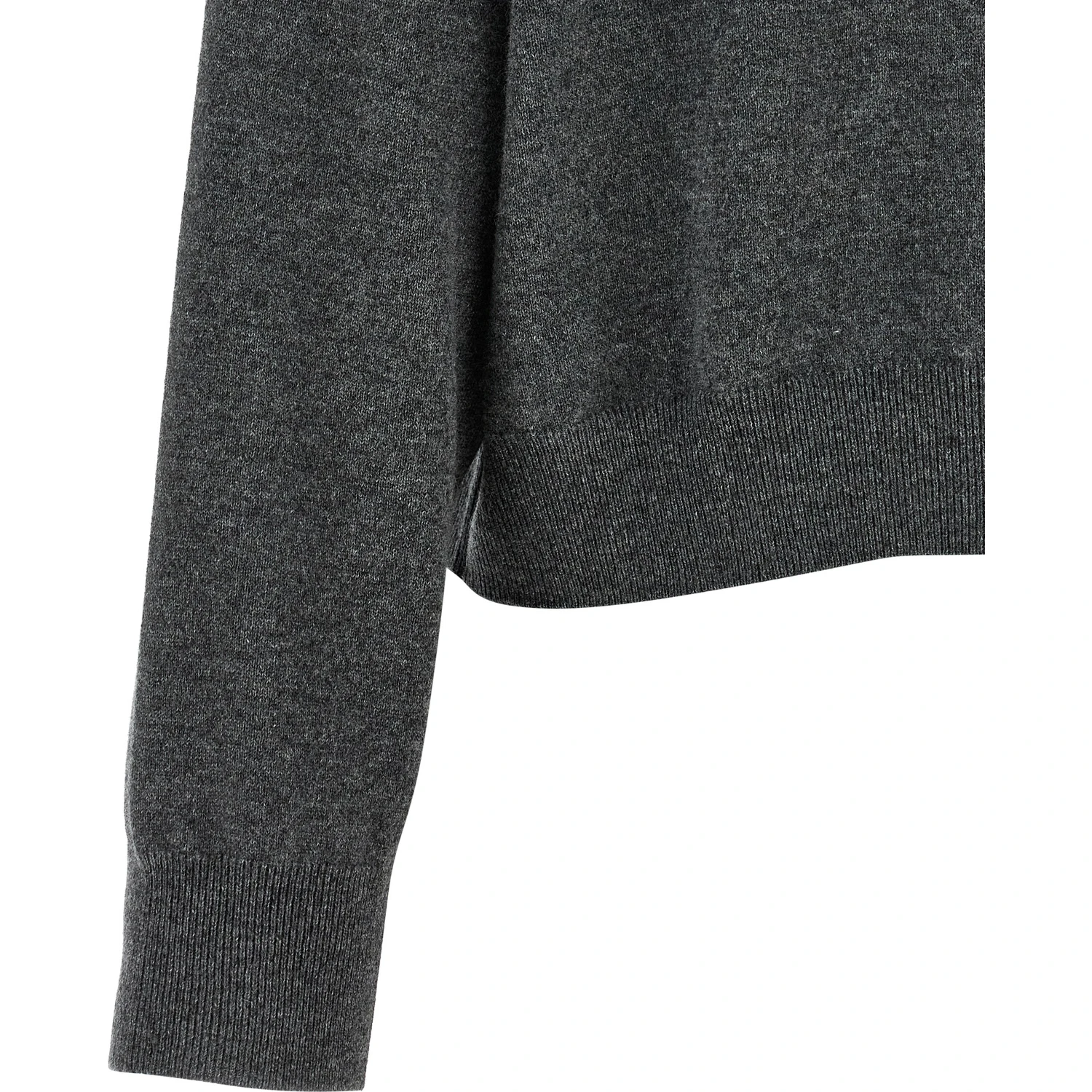 Gray Cashmere Cardigan