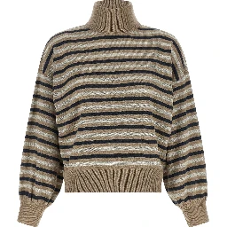Multicolor Virgin Wool Cardigan