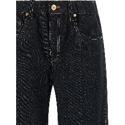 Blue Cotton Jeans Denim