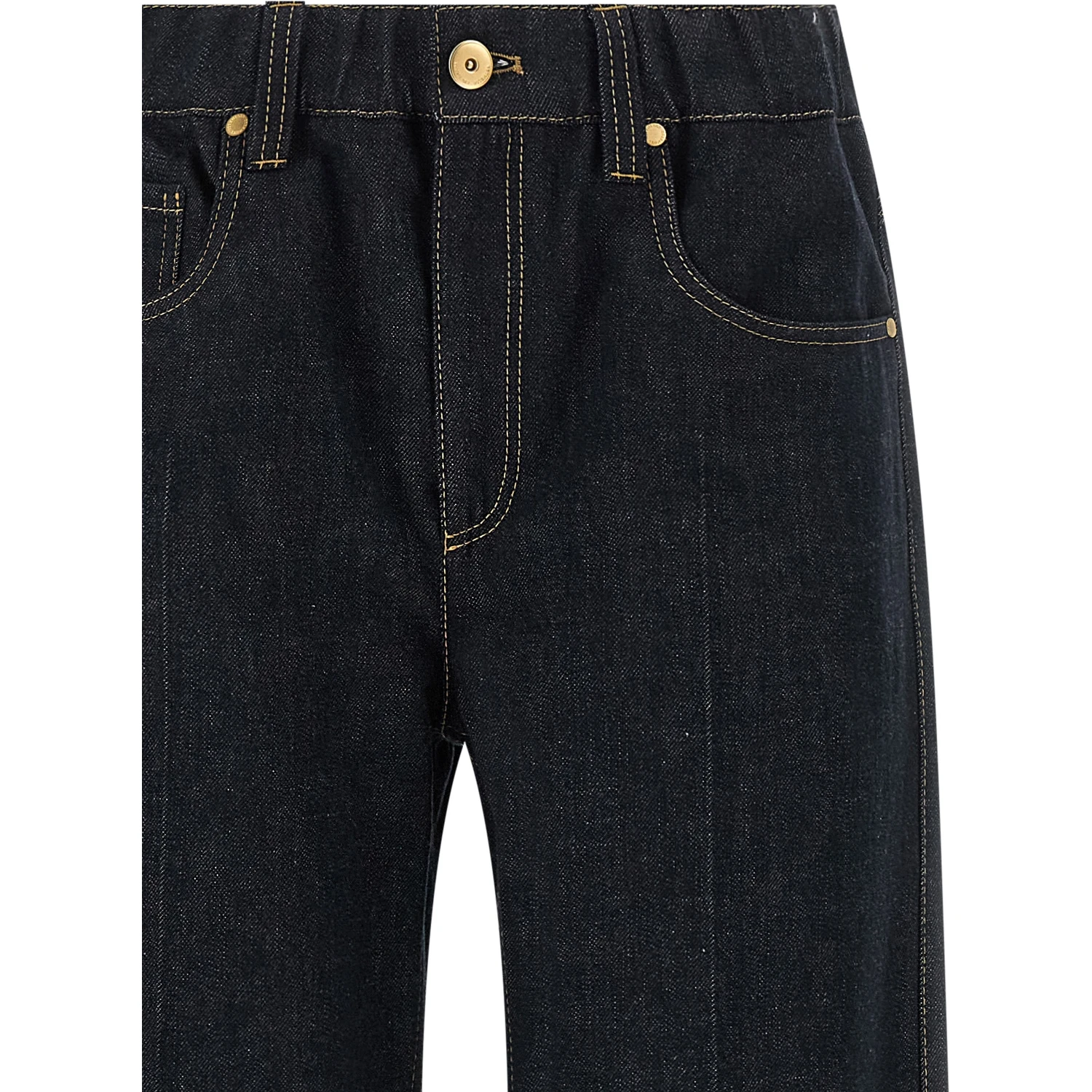 Blue Cotton Jeans Denim