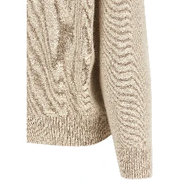 Beige Cashmere Cardigan