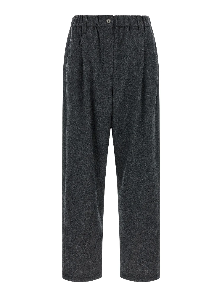 Gray Wool Pants