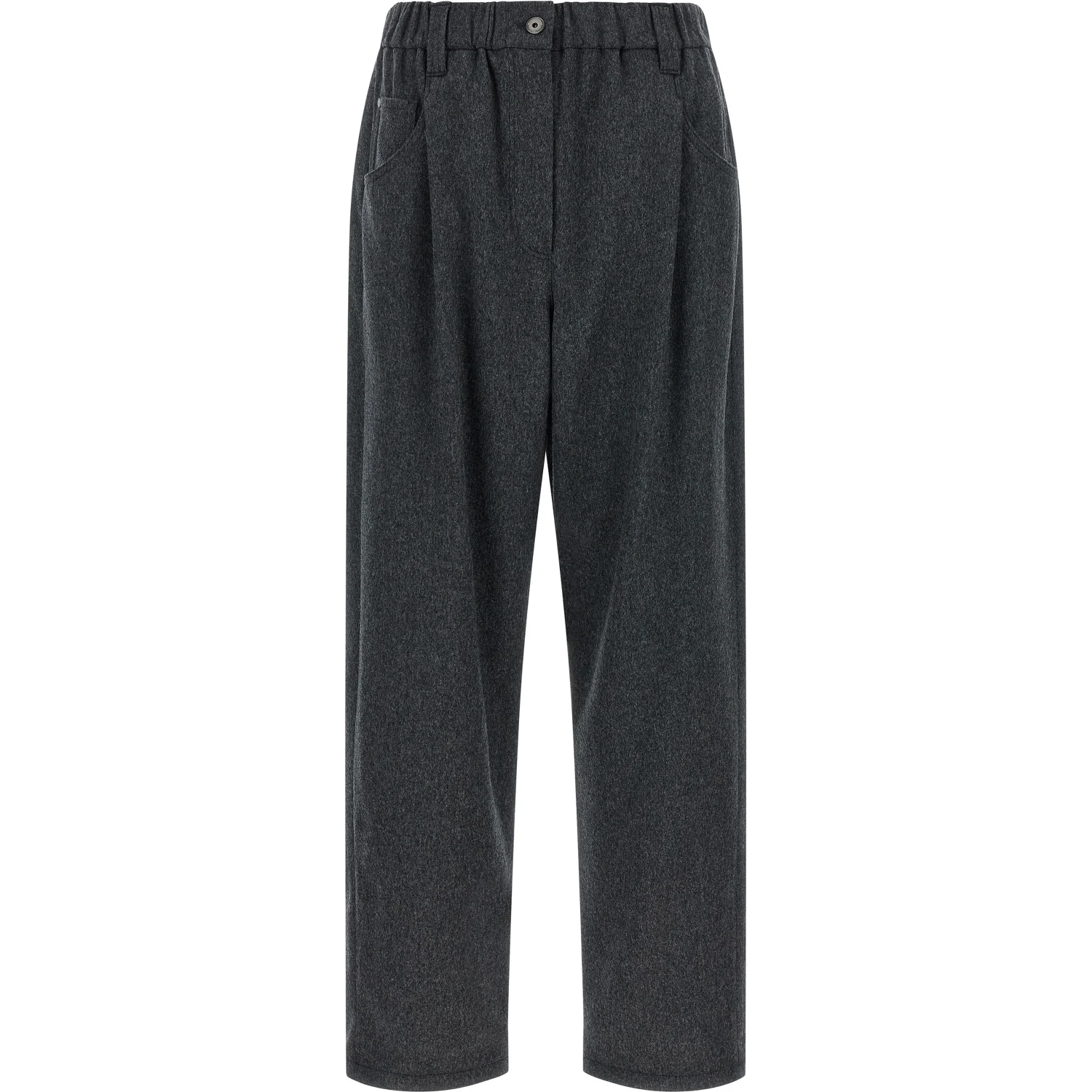 Gray Wool Pants