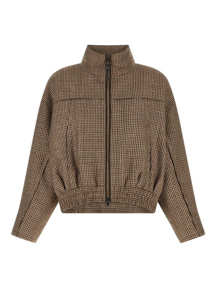 Brown Virgin Wool Jacket