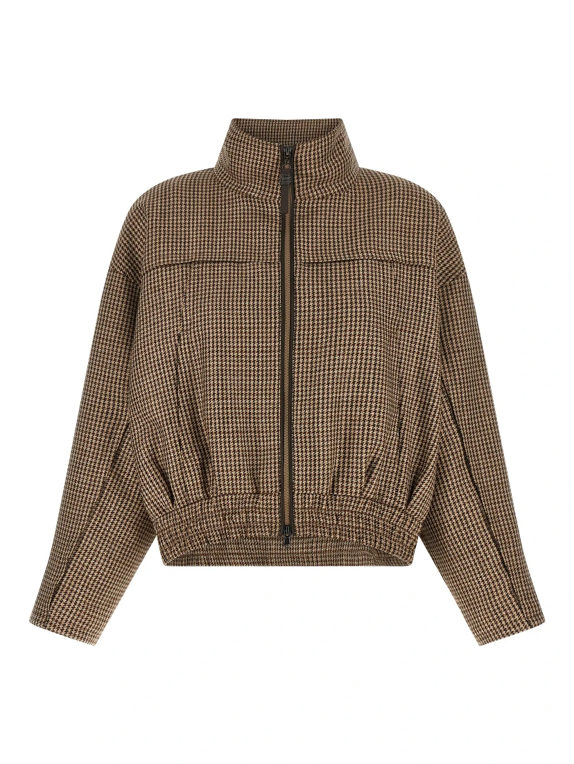 Brown Virgin Wool Jacket