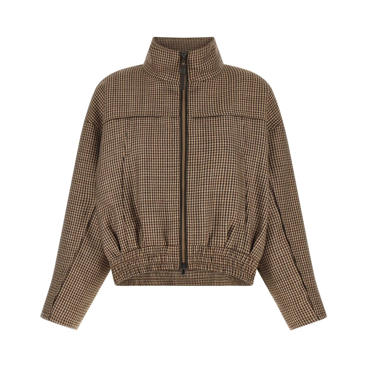 Brown Virgin Wool Jacket