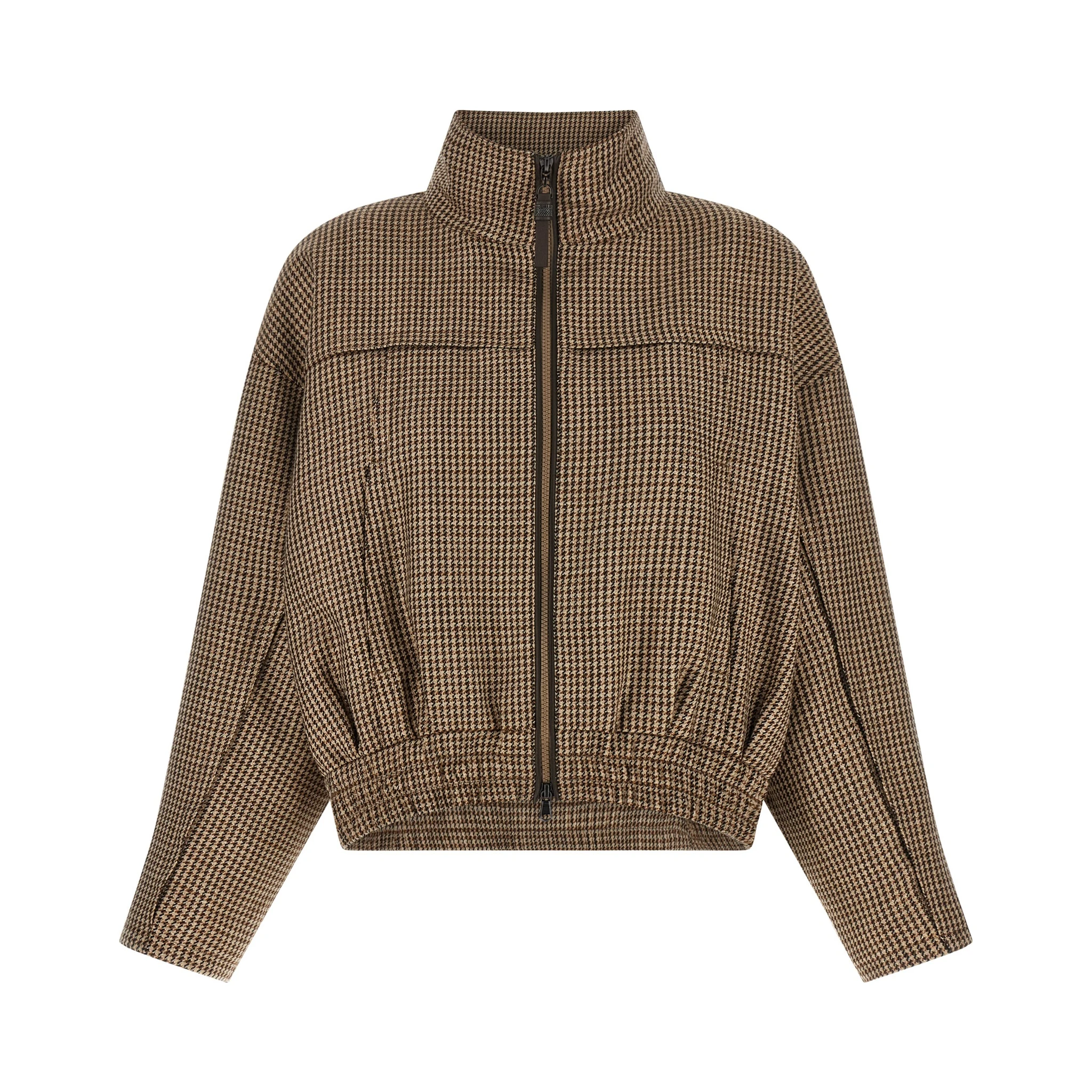 Brown Virgin Wool Jacket