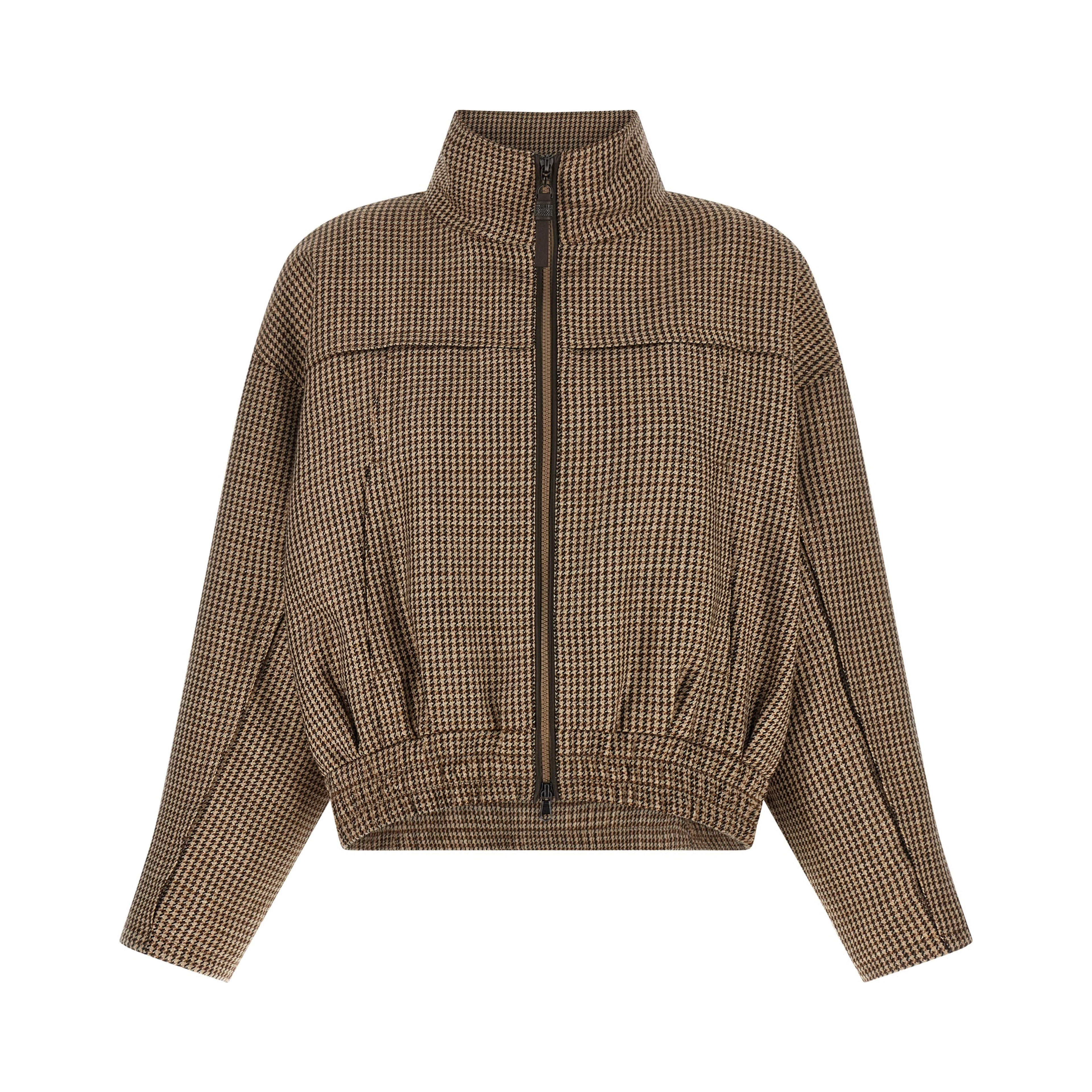 Brown Virgin Wool Jacket