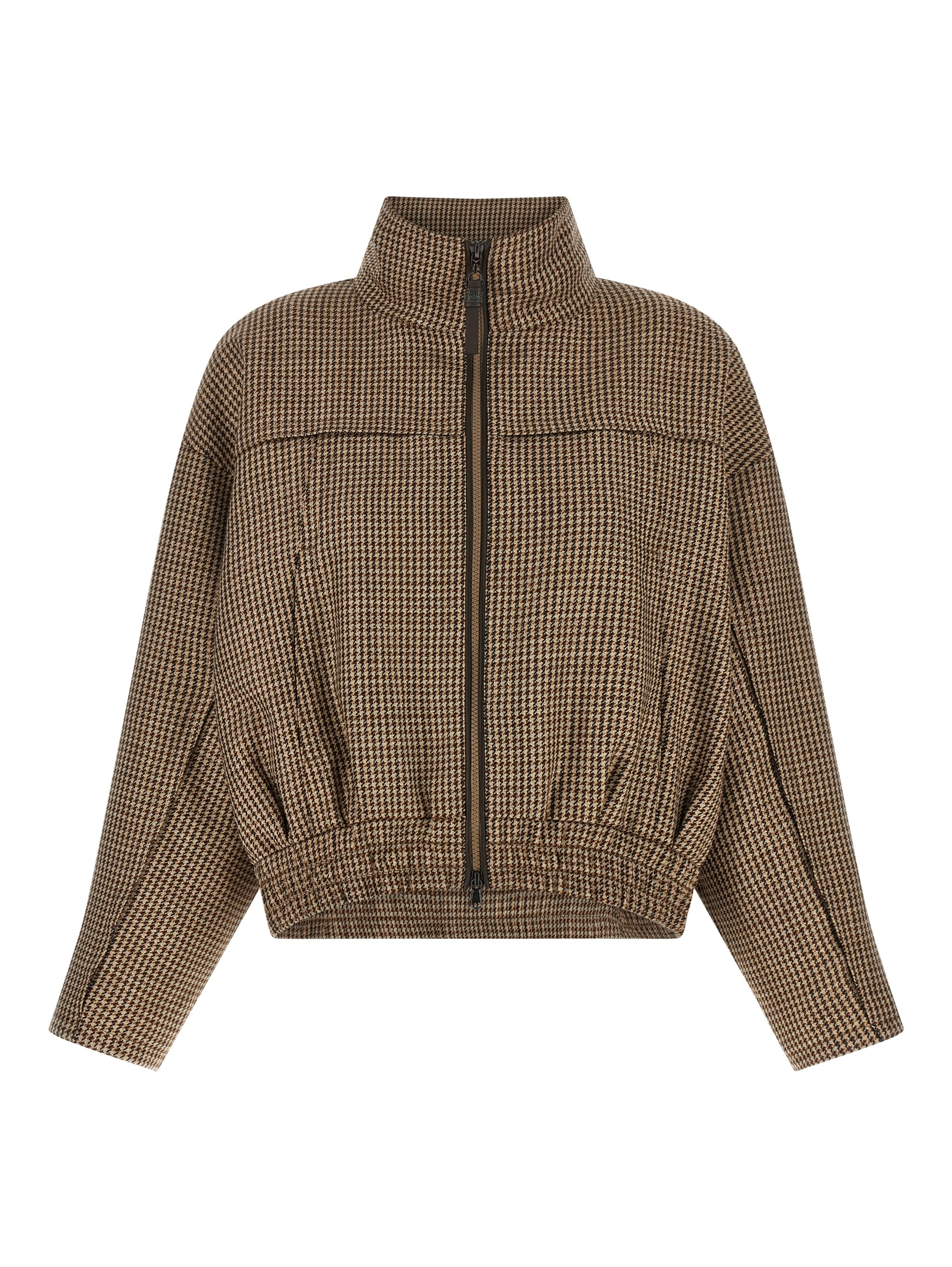 Brown Virgin Wool Jacket