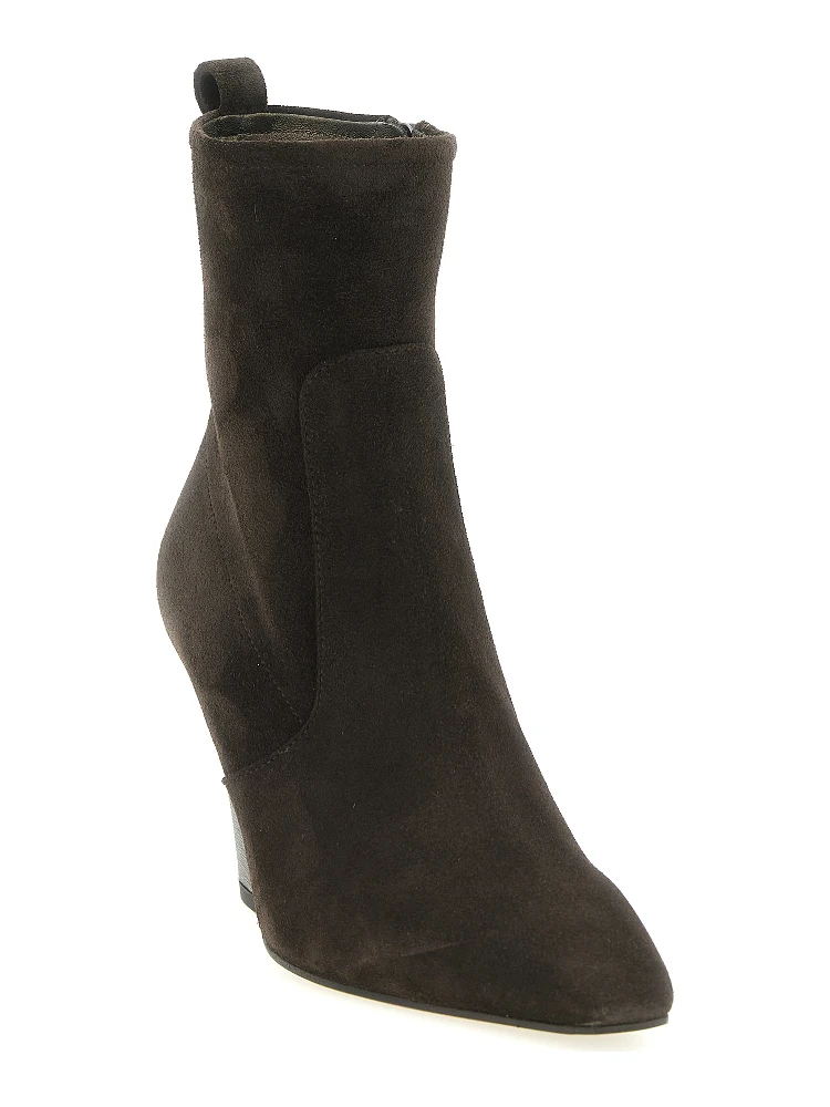 Brown Calfskin Ankle Boots alternative