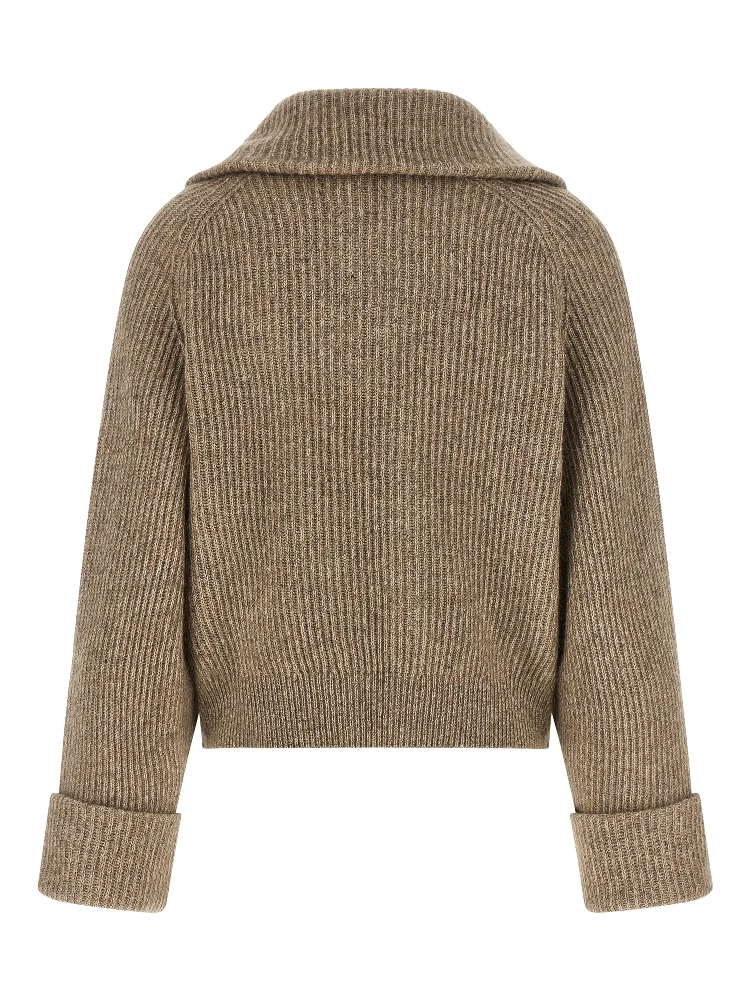 Beige Cashmere Cardigan alternative