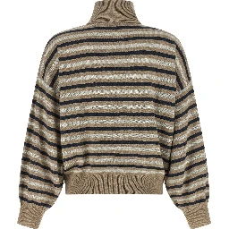 Multicolor Virgin Wool Cardigan