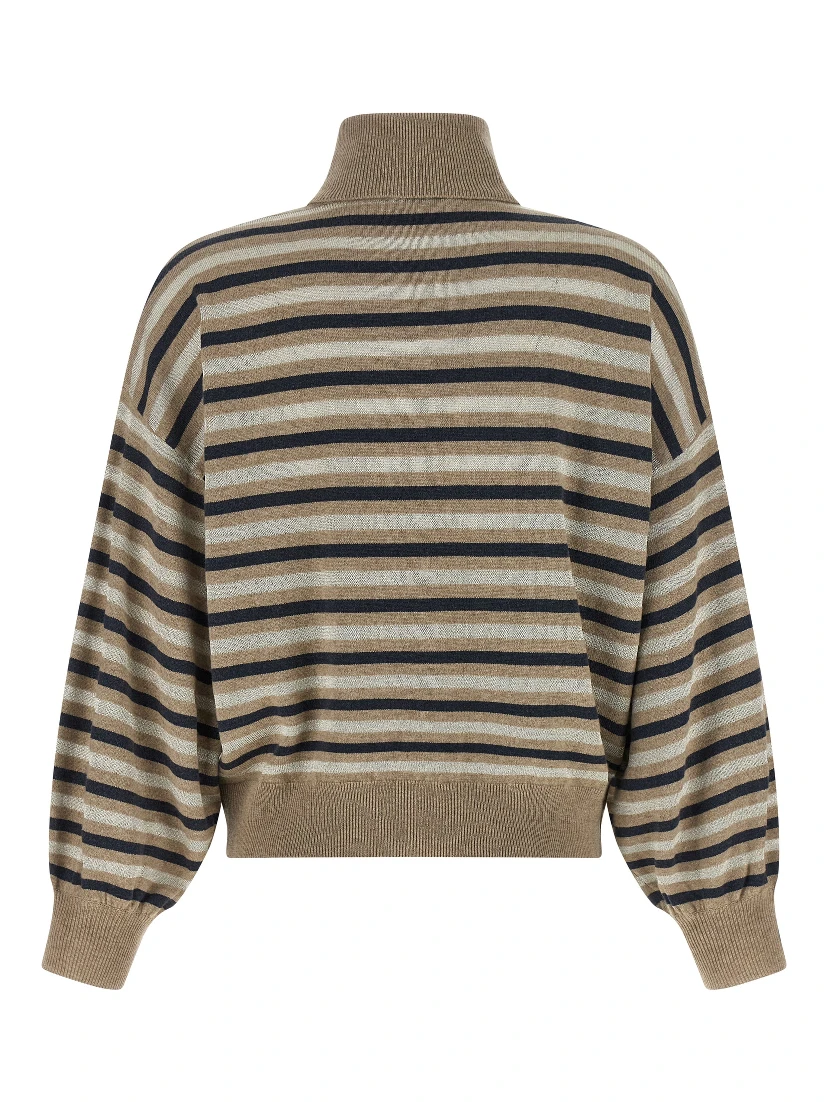 Multicolor Virgin Wool Cardigan