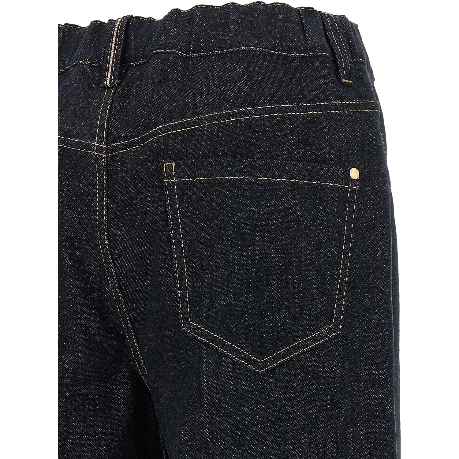 Blue Cotton Jeans Denim